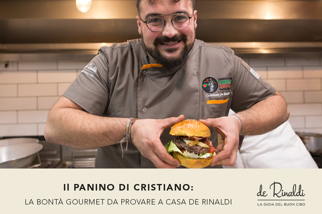 Il panino di Cristiano, la bontà gourmet firmata Cristiano de Rinaldi