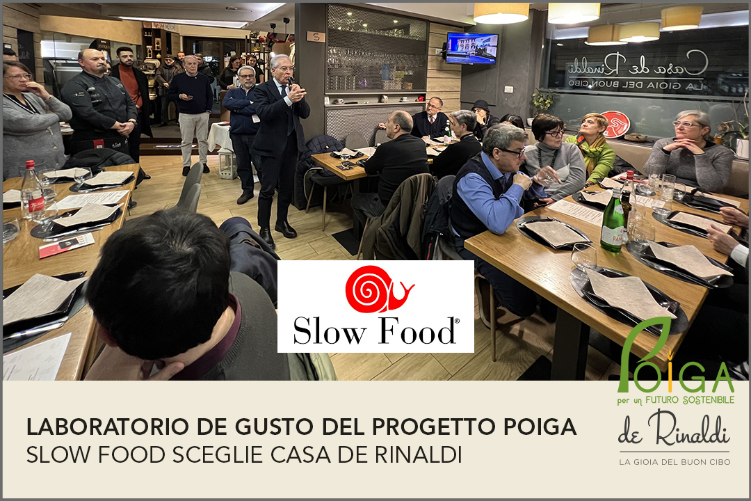 Laboratorio del Gusto Slow Food a Casa de Rinaldi