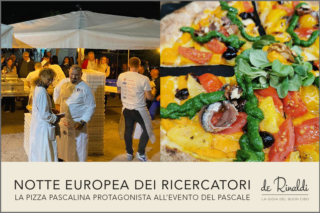 La pizza Pascalina protagonista durante la notte europea dei ricercatori