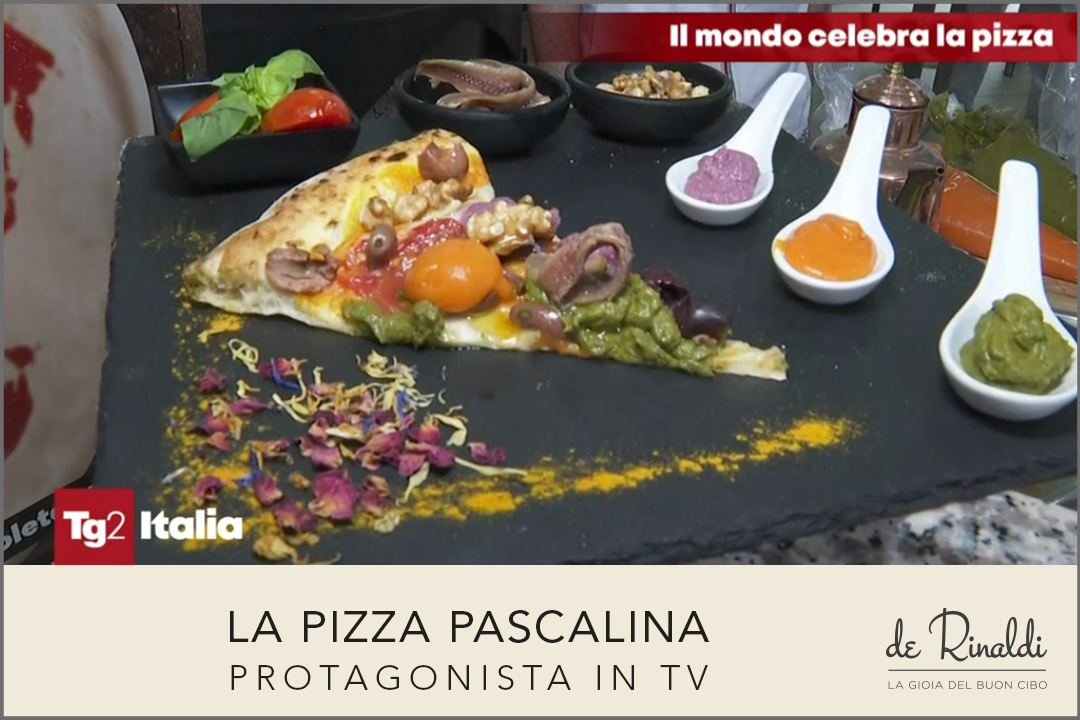 La pizza pascalina protagonista in tv