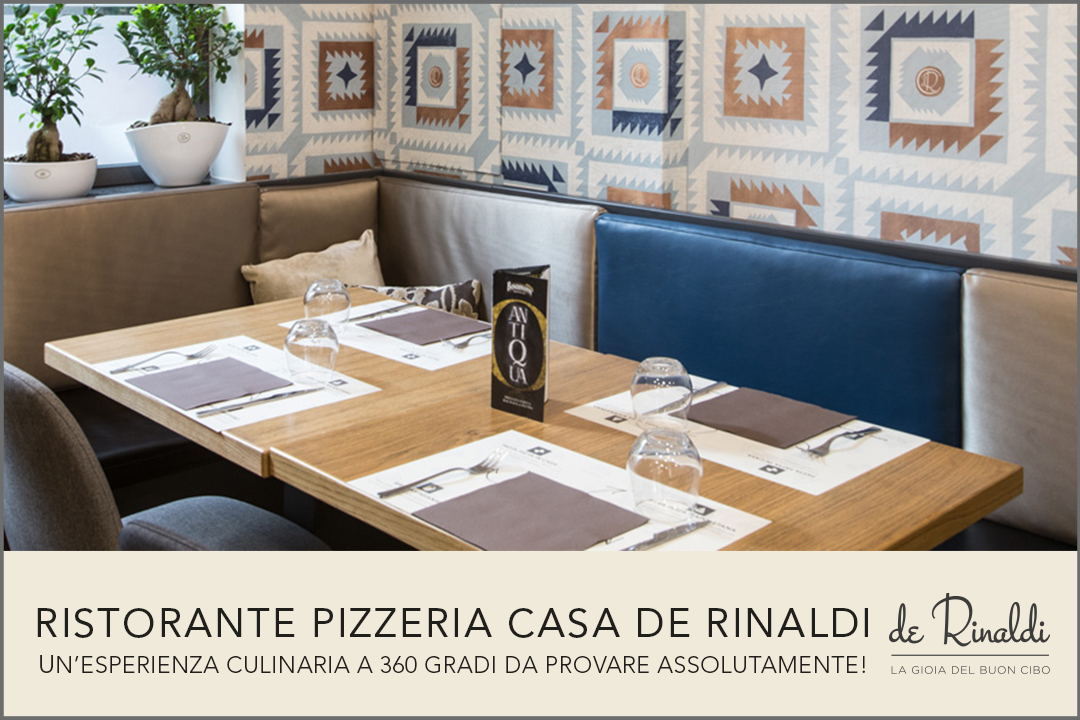 Casa De Rinaldi - Casa de Rinaldi: un’esperienza culinaria a 360 gradi