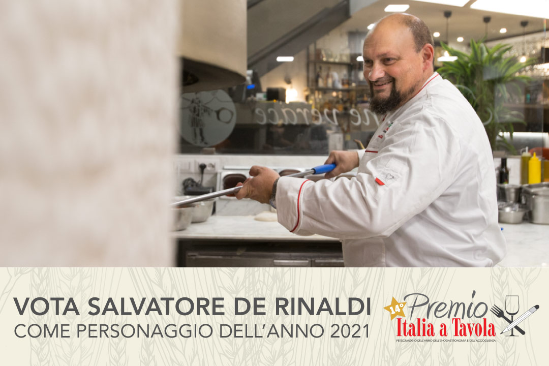 Premio Italia a Tavola, Salvatore de Rinaldi candidato come Personaggio dell'anno